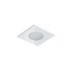 Pevný LED podhled SPOTLIGHT IP65 SQUARE bodovka, bílá - teplá