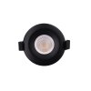 Pevný LED podhled PP COB IP65 bodovka 40°, černá - neutrální