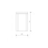 281258 3 venkovni nastenne led svitidlo costa n antracit pn42100033