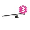 281471 1 led svitidlo na zrcadlo do koupelny arven ip44 12w 3000k cerna pn12100007