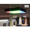 Přisazené chytré LED svítidlo VERONA SQUARE SMART Tuya Wifi, černá
