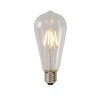 lucide st64 trida b zarovka s vlaknem 64 cm led stmivatelna e27 1x7w 2700k pruhledna