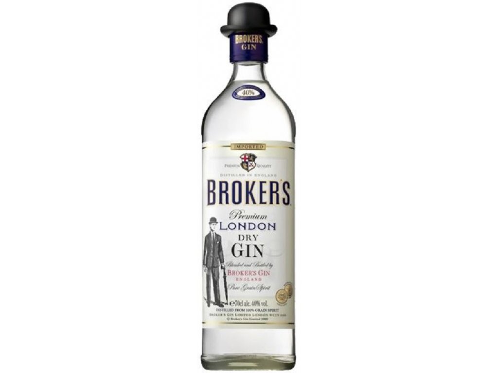 67456 brokers london dry gin 40 0 7l