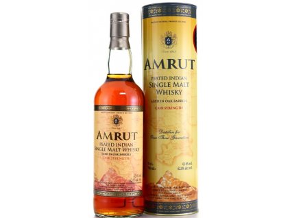 76924 amrut peated cask strength 62 8 0 7l