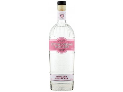 84402 city of london rhubarb rose gin 40 3 0 7l