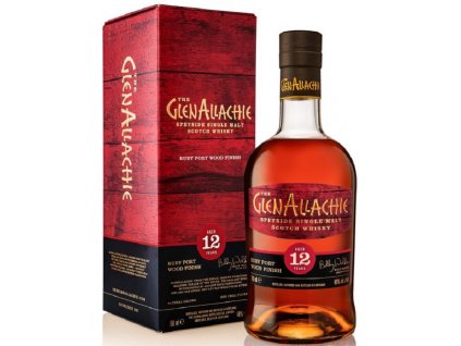 83076 glenallachie 12yo ruby port wood finish 48 0 7l