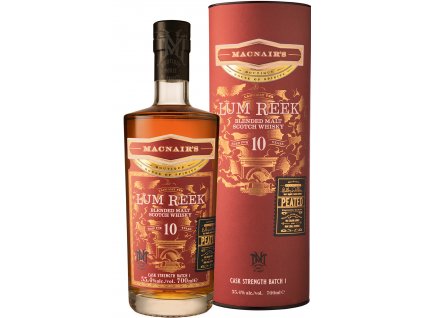 84162 macnairs 10yo lum reek cask strength batch 1 55 4 0 7l