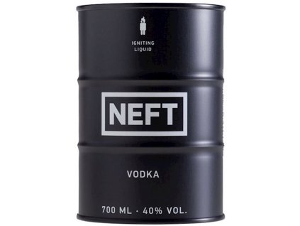 80973 neft vodka black barrel 40 0 7l