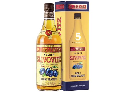 781 slivovice kosher zlata 5yo 50 0 7l