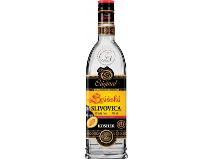 77542 spisska slivovica original kosher 52 0 7l