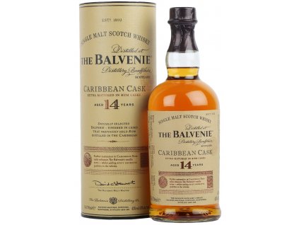 67621 the balvenie carribean cask 14yo 43 0 7l