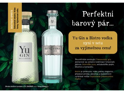 76555 yu gin 0 7l bistro vodka 0 7l