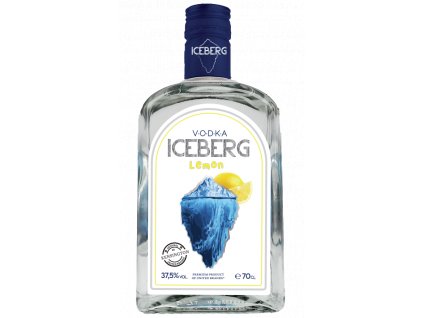 762036 06 Vodka Iceberg Lemon bez pozadí