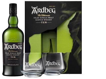 ardbeg 10yo 2 sklenice