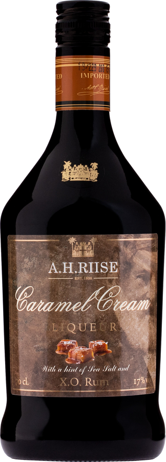 A. H. Riise Caramel Cream Liquer & Sea Salt 17% 0,7l