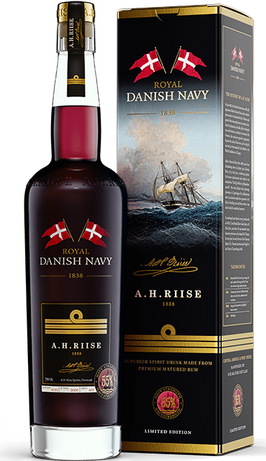 A. H. Riise Danish Navy 55% 0,7 l (karton)