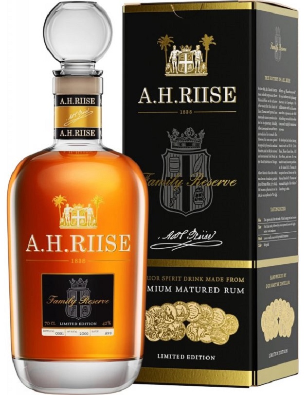 A. H. Riise Family Reserve Solera 42% 0,7 l (karton)