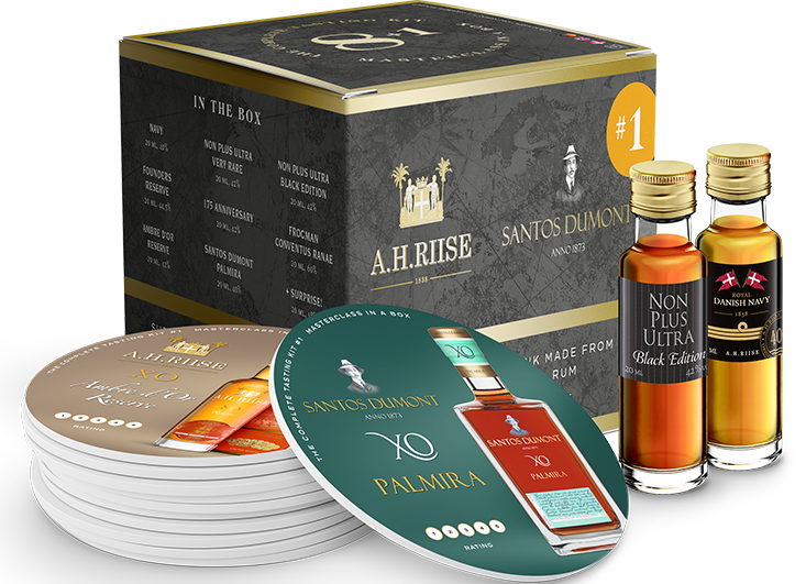 A.H. Riise A. H. Riise Tasting Kit 1 Albert 41,17% 9x0,02 l (karton)