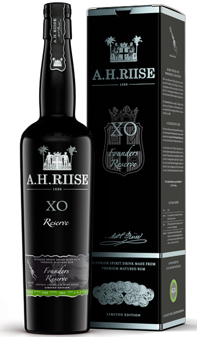 A.H.Riise XO Founders Reserve 6th Edition 45,5% 0,7l (karton)