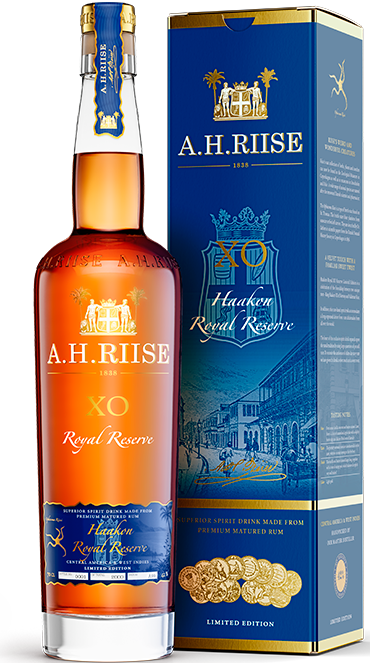 A.H. Riise X.O. Royal Reserve Rum KING HAAKON 0,7l
