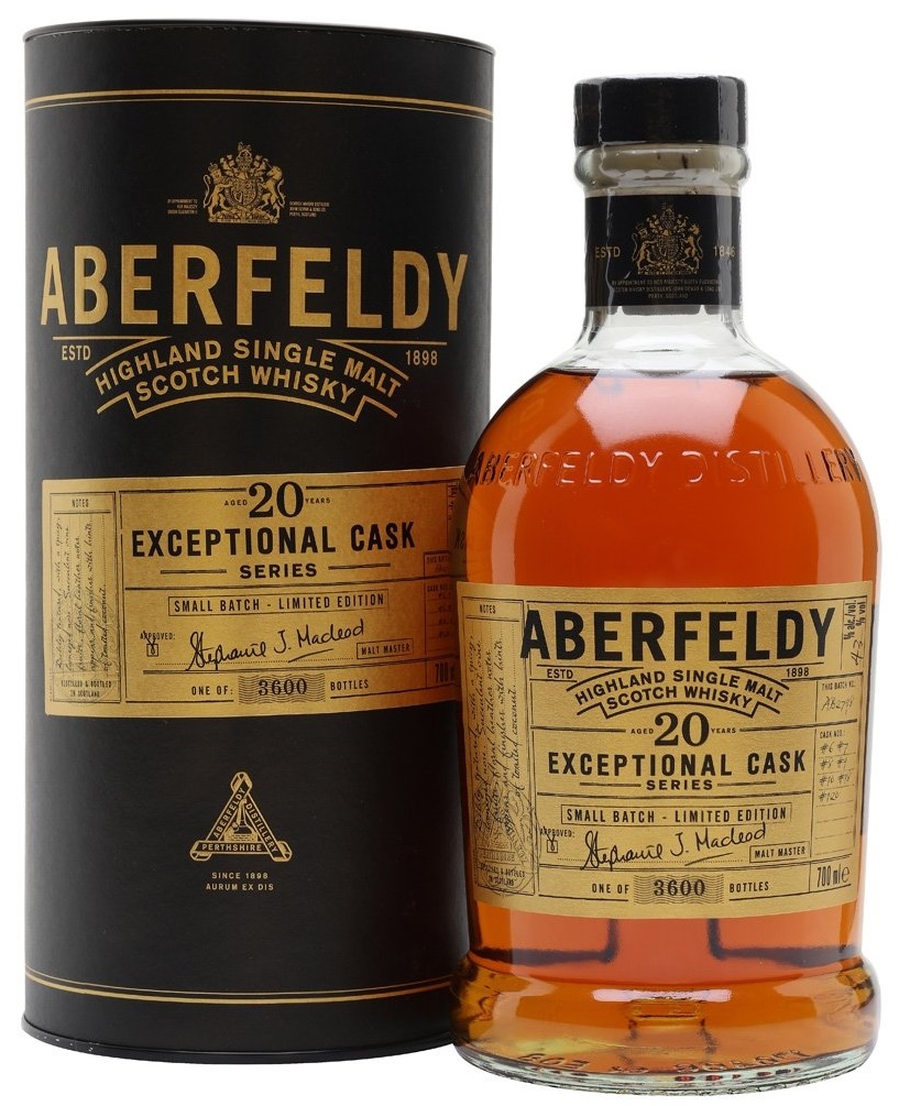 Aberfeldy 20 YO Exceptional Cask Series (Cask n°118) Gift Box, 54%, 0,7l