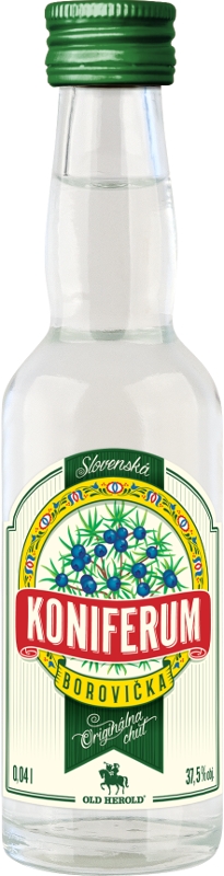 Borovička Koniferum MINI 37,5% 0,04l (holá láhev)