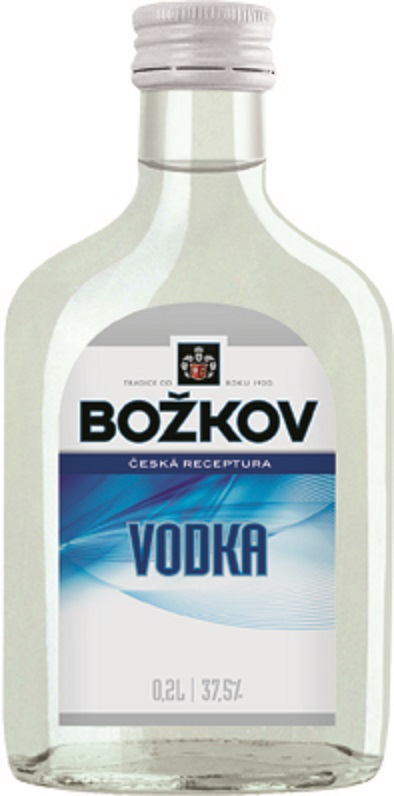 Božkov Vodka 37,5% 0,2l (holá láhev)