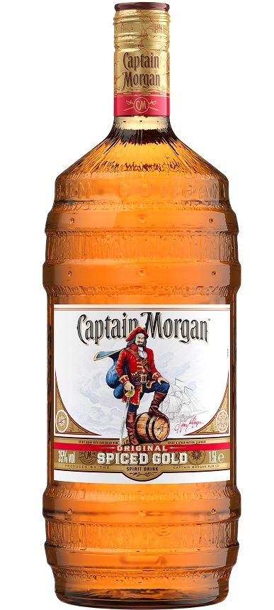 Captain Morgan Spiced 1,5l 35% (holá láhev)