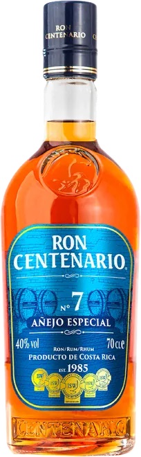Centenario 7 Aňos 40% 0,7l (holá láhev)
