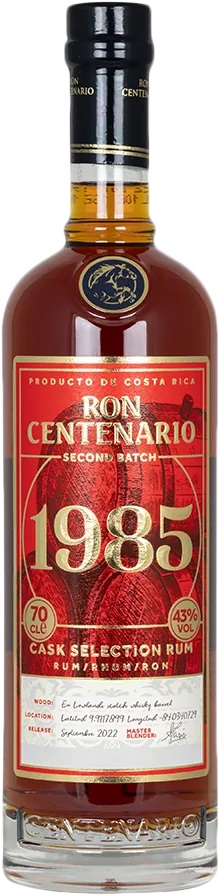 Centenario Rum 1985 43% 0,7 l (tuba)