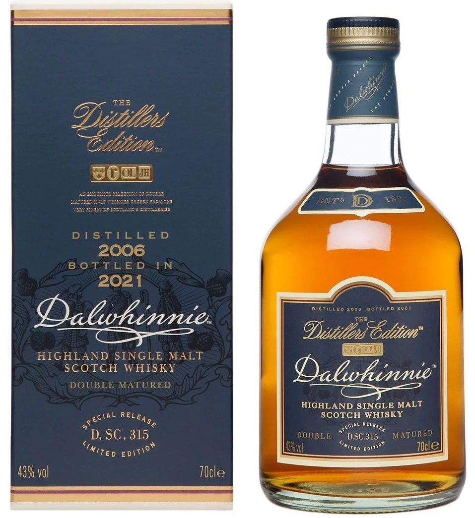 Dalwhinnie 2006-2021 Distillers Edition 43% 0,7l (karton)