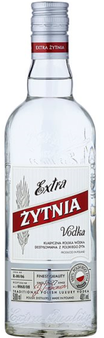 Extra Zytnia Vodka 40% 0,5l (holá láhev)