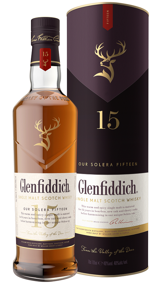 Glenfiddich 15 letá 40% 0,7l