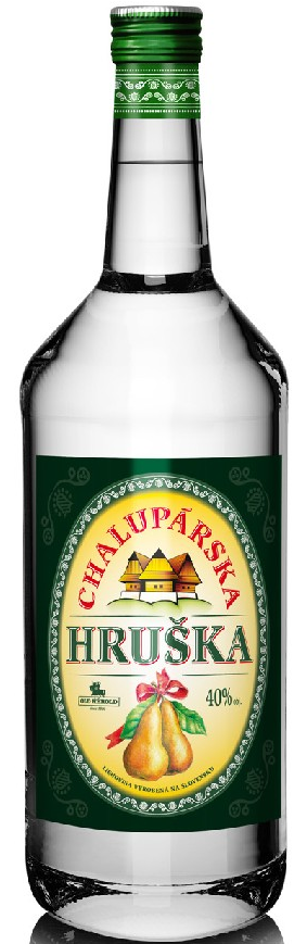 Chalupářská Hruška 40% 1l (holá láhev)