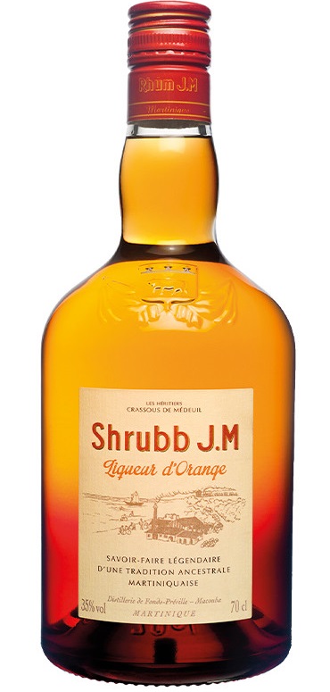 J.M Shrubb Liqueur d'Orange 35% 0,7 l (holá láhev)