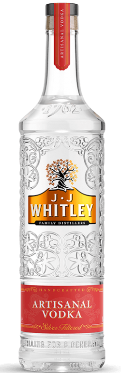 JJ Whitley Artisanal Vodka 38% 0,7l (holá láhev)