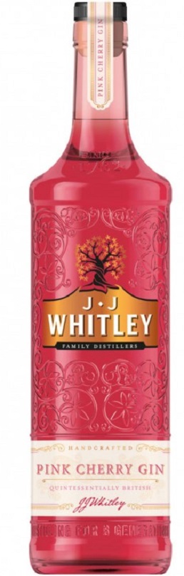 J.J. Whitley pink cherry gin 0,7L 38,6% (holá láhev)