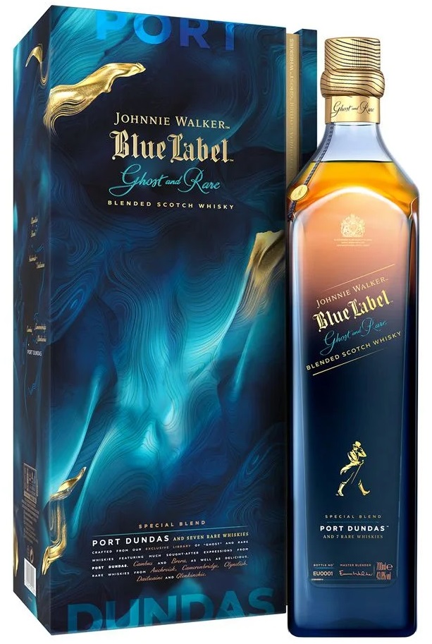 J.Walker Blue Label Ghost and Rare V Port Dund 0,7l 43,8% GB