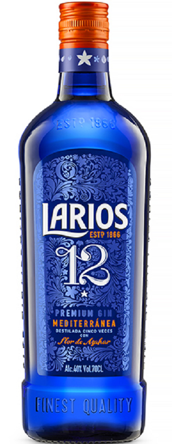 Gin Larios 12 40% 0,7l (holá láhev)