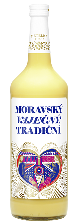 METELKA Moravský vaječný 14% 0,5l (holá láhev)