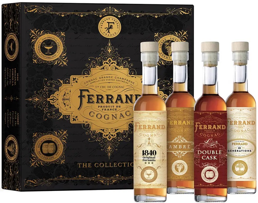 Pierre Ferrand Cognac Collection Mini Pack 4x0,1l (set 4x0,1l)