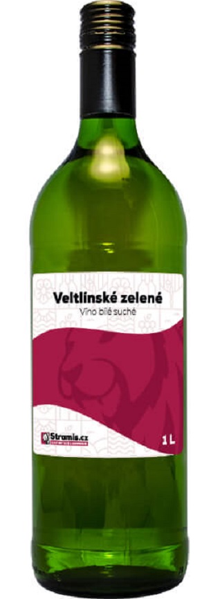 Stramis Veltlínské Zelené 1l (holá láhev)