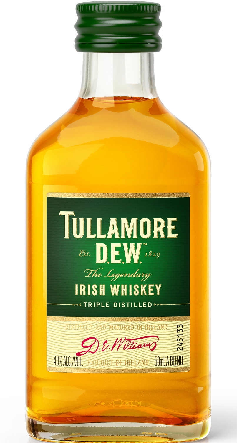 Tullamore D.E.W. MINI 40% 0,05l (holá láhev)