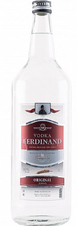 Nela Drinks Vodka Ferdinand 40% 1L (holá láhev)