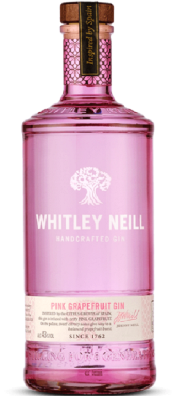 GIN WHITLEY NEILL pink grapefr 43% 0,7l (holá láhev)