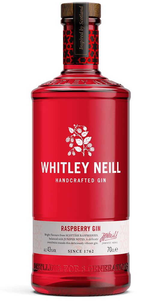 Gin Whitley Neill Raspberry 43% 0,7l (holá láhev)