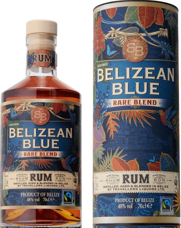 Belizean Blue Rare Blend 0,7 l 48%