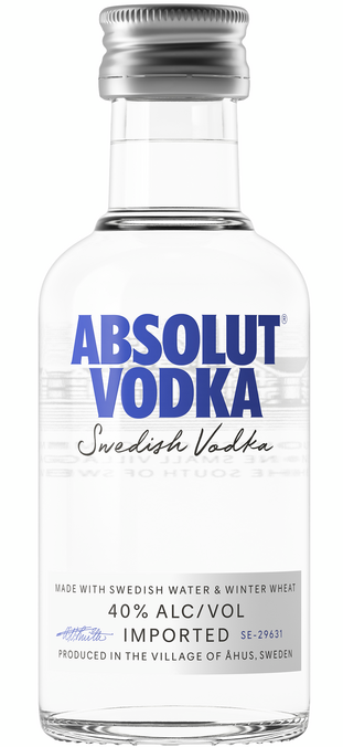 Absolut Vodka MINI 40% 0,05l (holá láhev)
