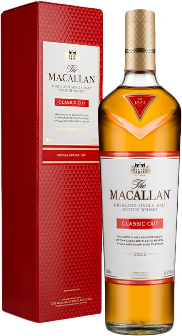 Macallan Classic Cut 0,7l 52,5% GB L.E. / Rok lahvování 2022