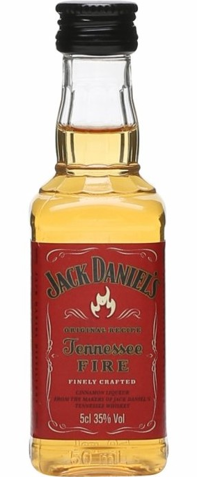 Jack Daniels Fire MINI 35% 0,05l (holá láhev)